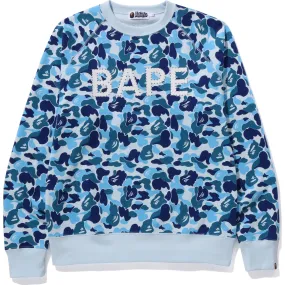 ABC CAMO CRYSTAL STONE CREWNECK MENS