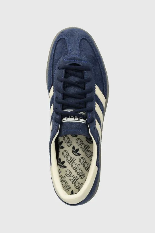 adidas Originals leather sneakers Hanball Spezial navy blue color IF7087