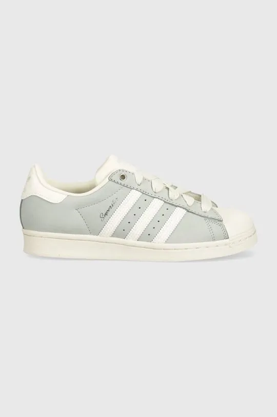 adidas Originals nubuck sneakers Superstar W gray color IE3038