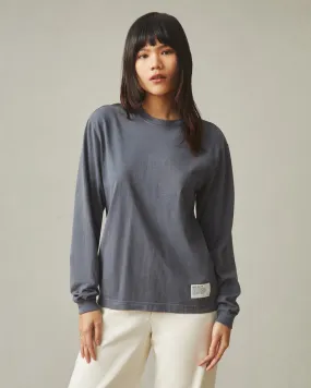 American Vintage Long Sleeve Tee - Metropolitan Grey