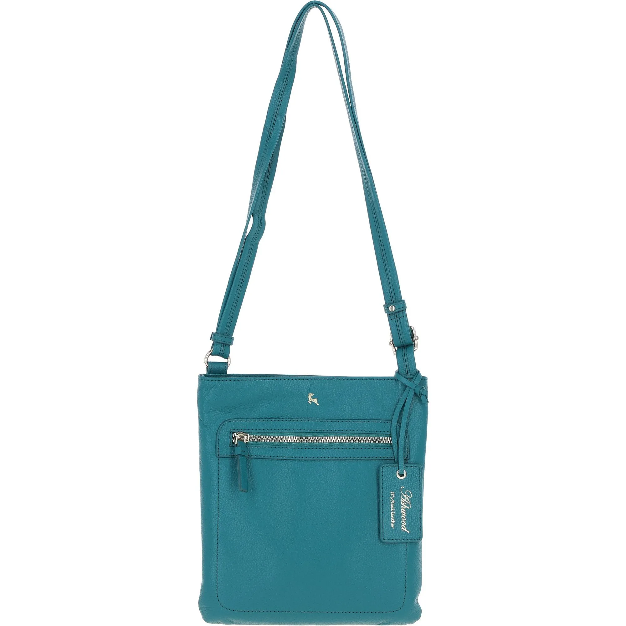 Ashwood Leather Crossbody Bag - Deep Lake: CB-3 (63014)