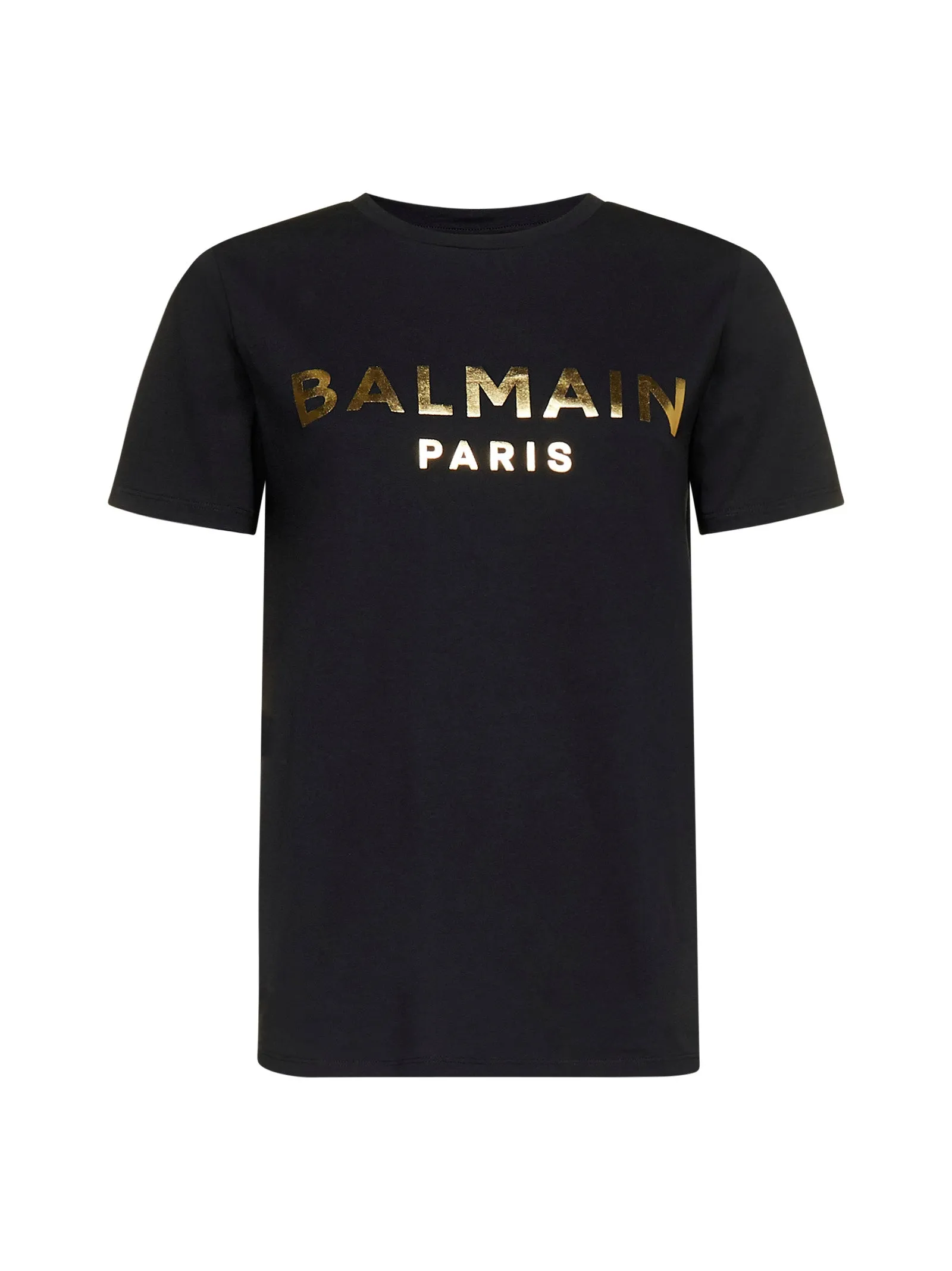 Balmain Logo Printed Crewneck T-Shirt