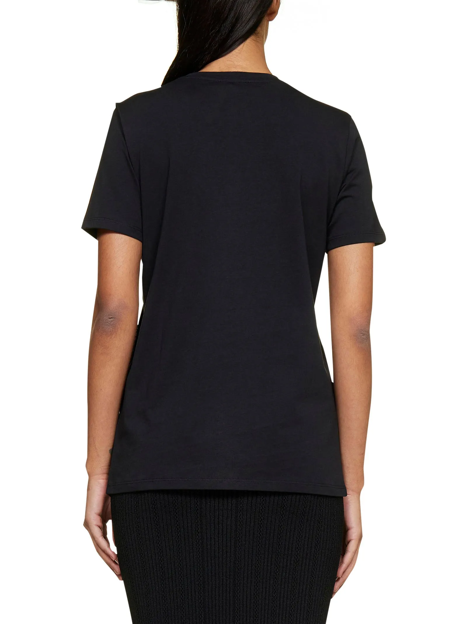 Balmain Logo Printed Crewneck T-Shirt