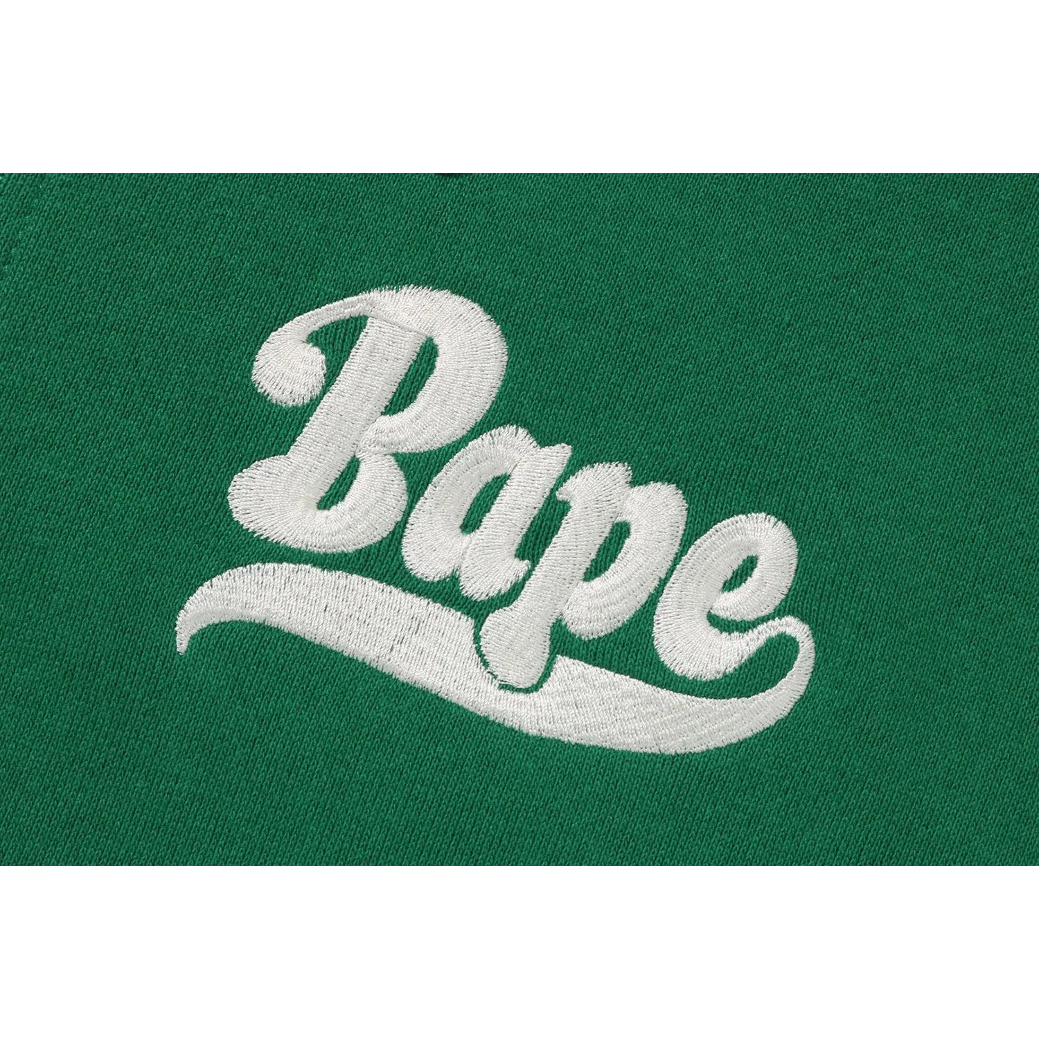 BAPE HALF ZIP CROPPED CREWNECK LADIES