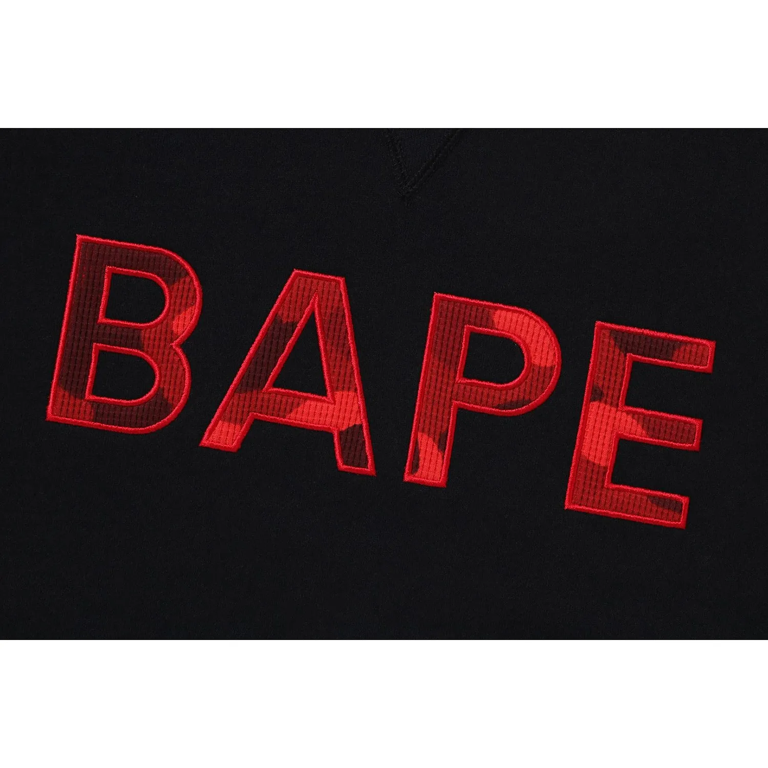 BAPE PATCH RELAXED FIT CREWNECK MENS