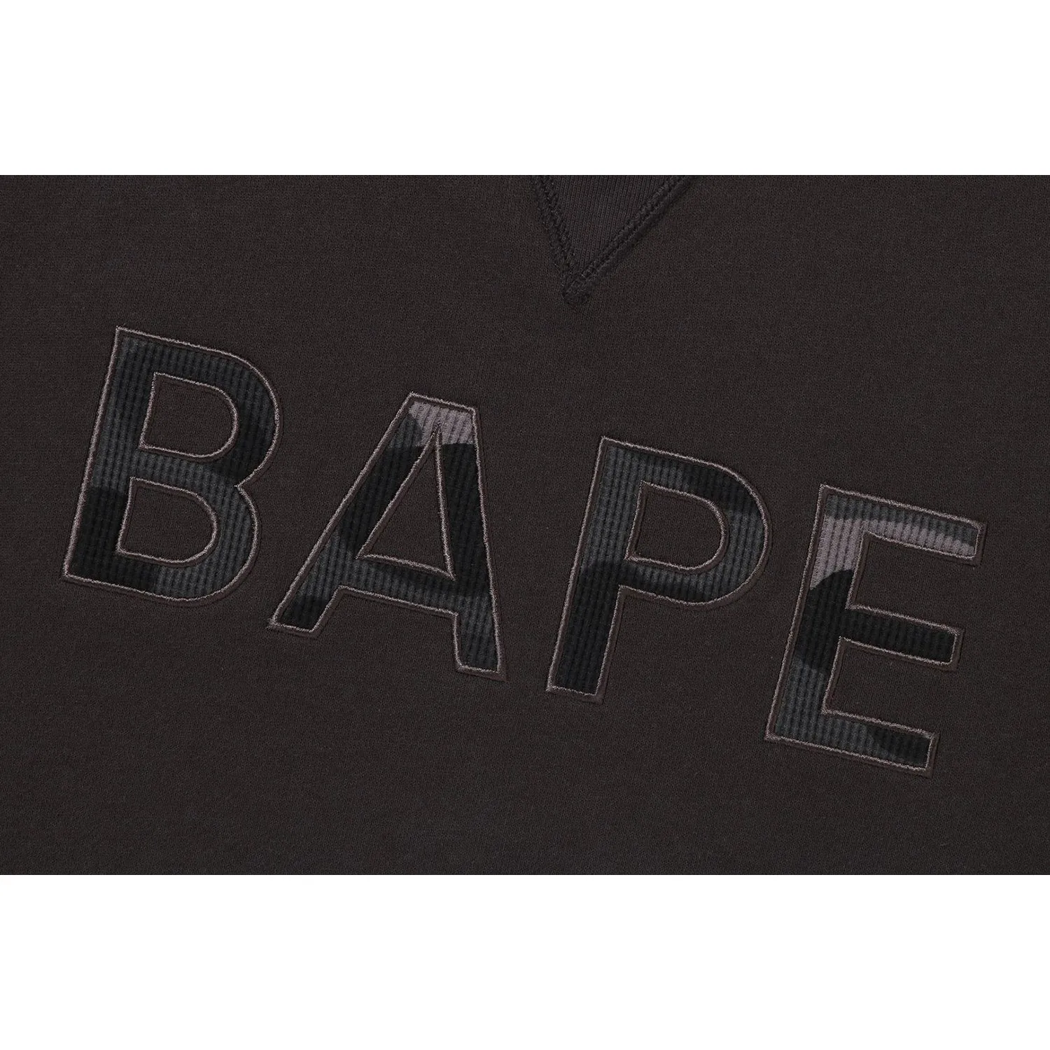 BAPE PATCH RELAXED FIT CREWNECK MENS