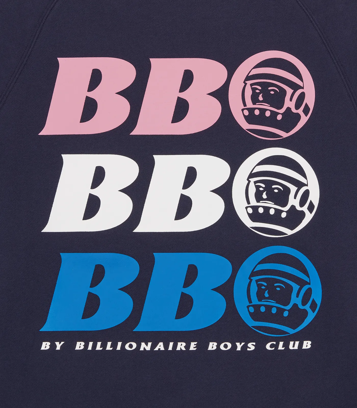 BB ASTRO REPEAT LOGO CREWNECK - NAVY