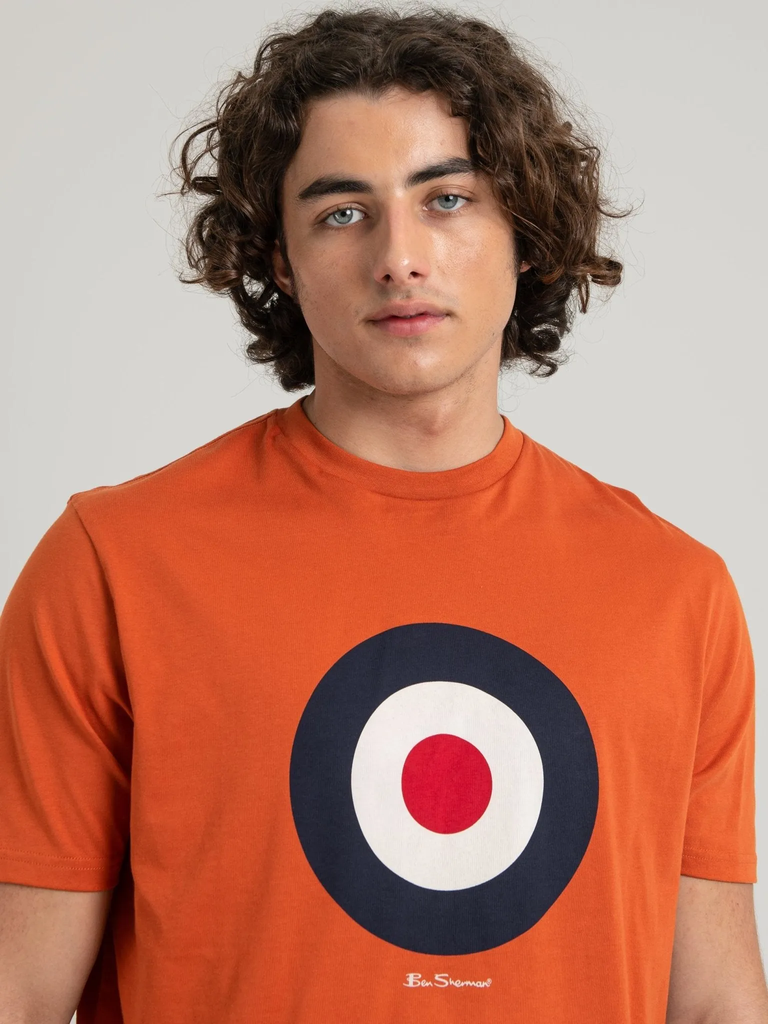 Ben Sherman W47812 Target T-Shirt Mango