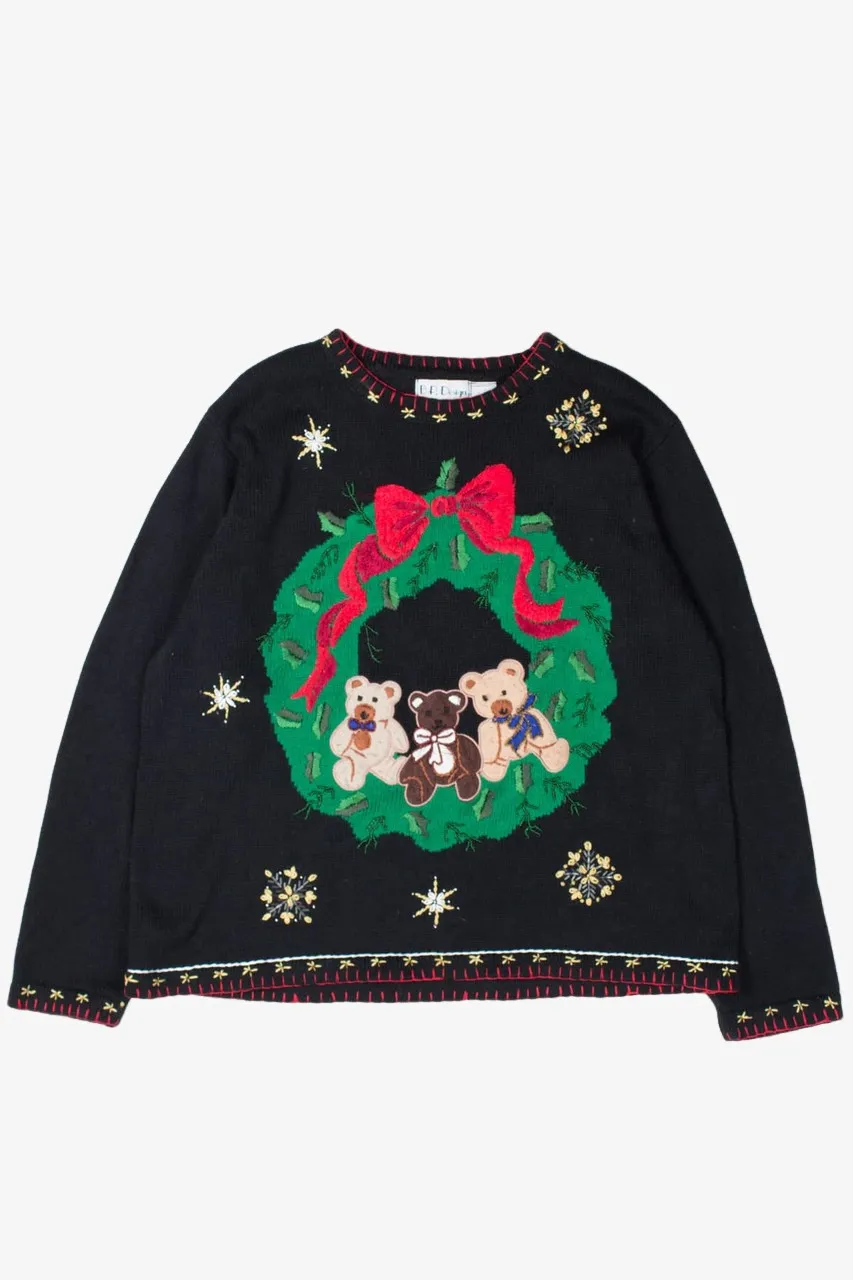 Black Ugly Christmas Pullover 52729