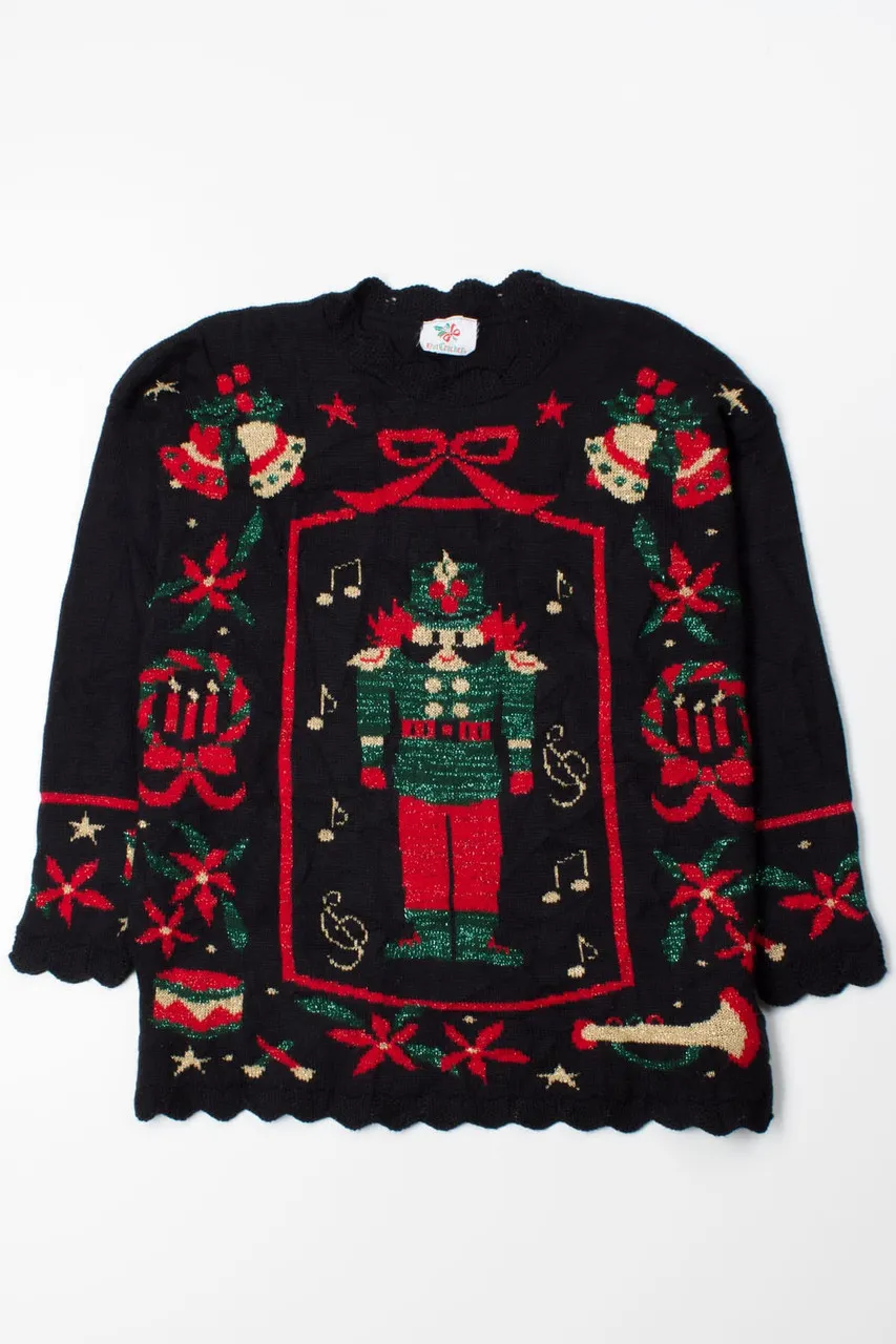 Black Ugly Christmas Pullover 52835