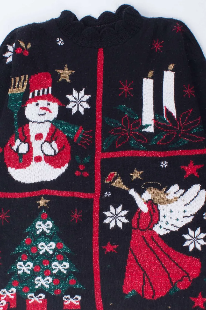 Black Ugly Christmas Pullover 54361