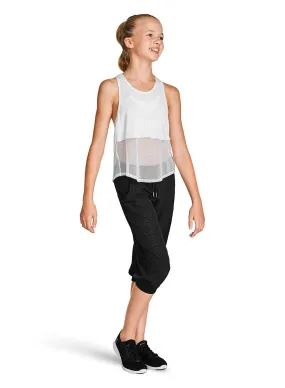 Bloch Child Mesh Detail Tank Top - FT5218C