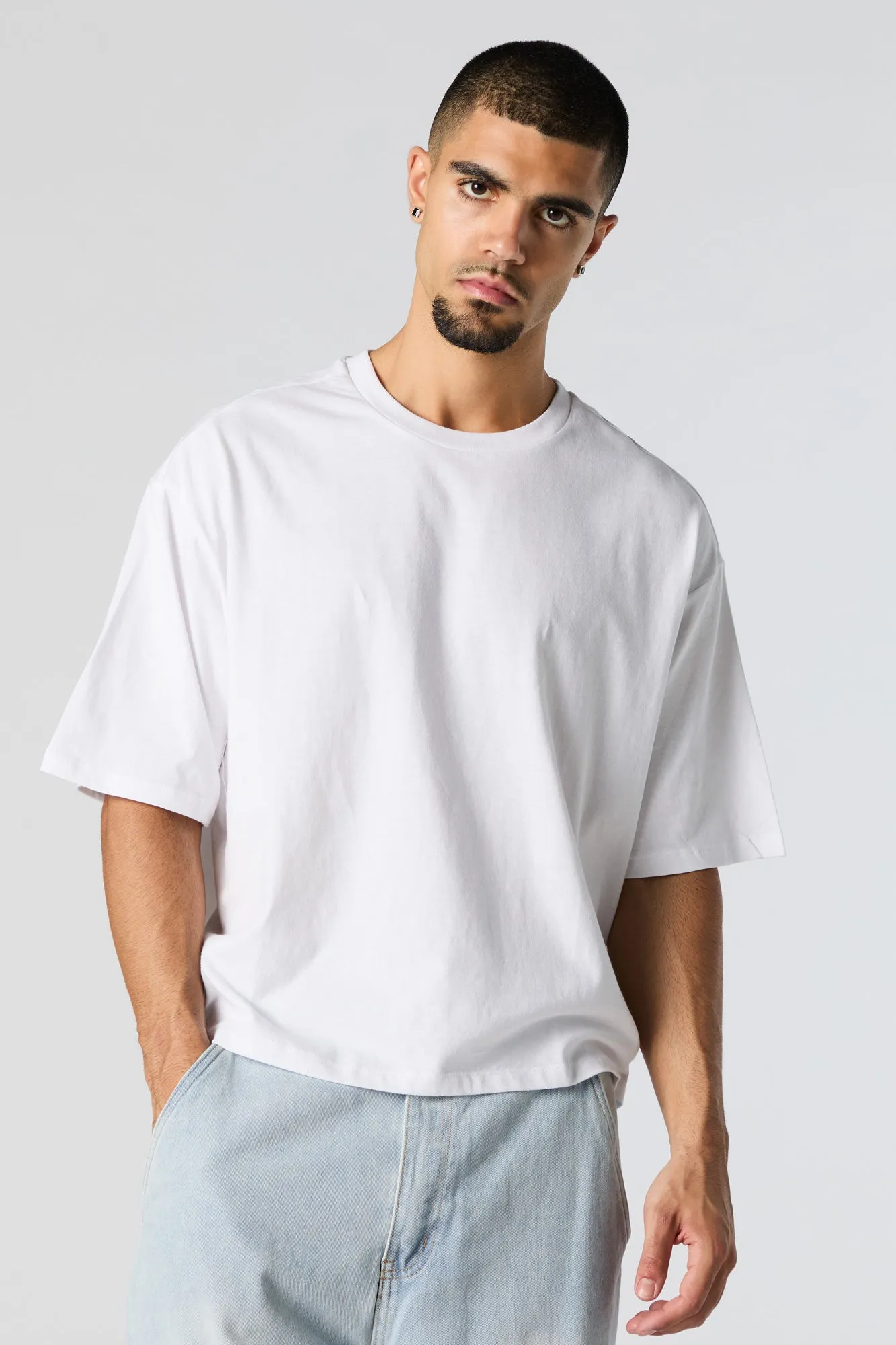 Boxy Crewneck T-Shirt