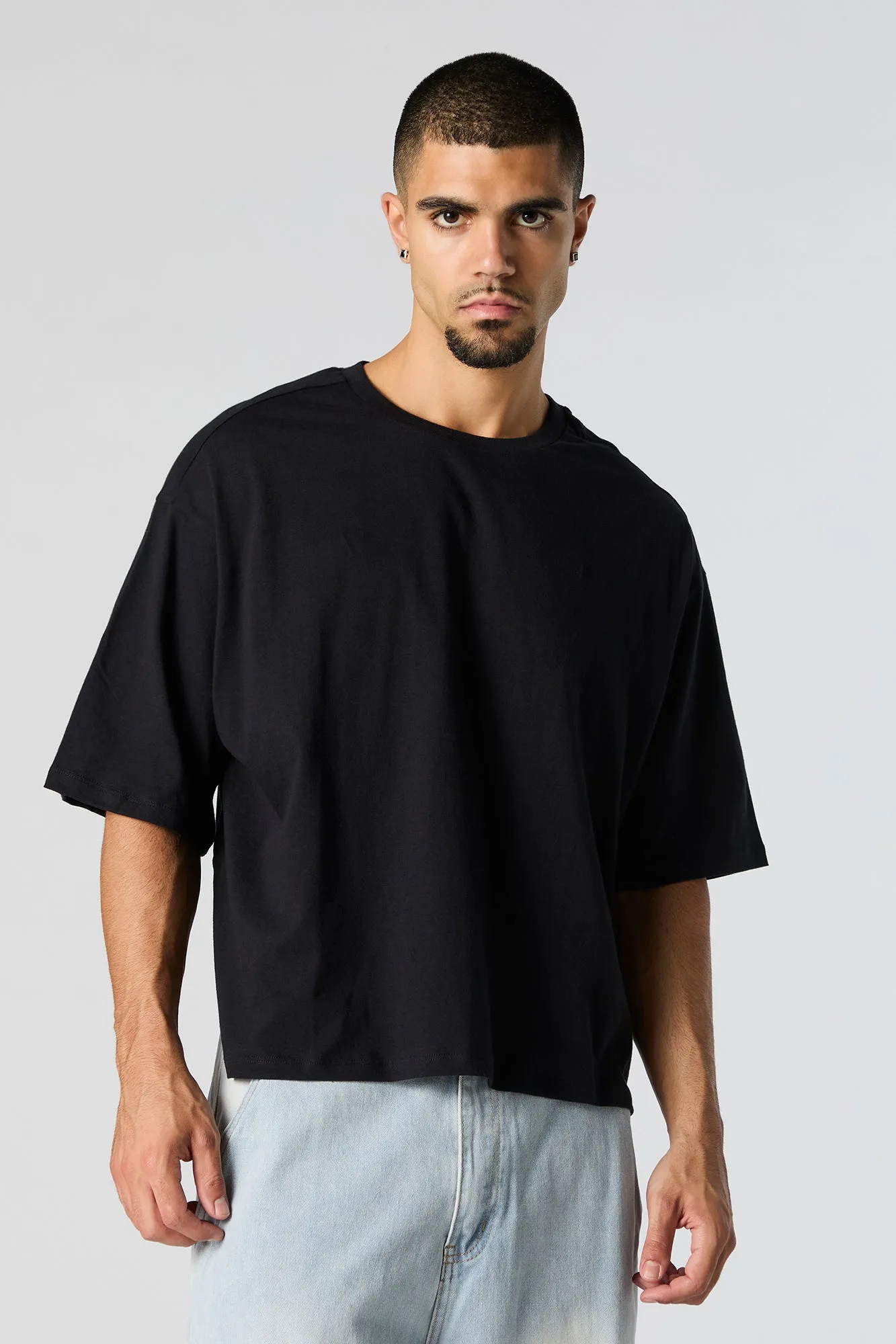 Boxy Crewneck T-Shirt