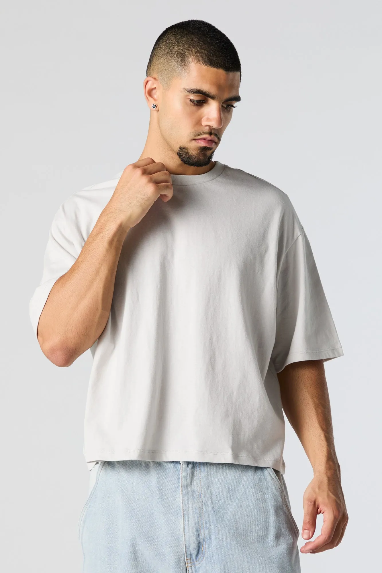 Boxy Crewneck T-Shirt