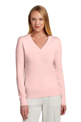 Brooks Brothers Women's Cotton Stretch V-Neck Sweater. BB18401