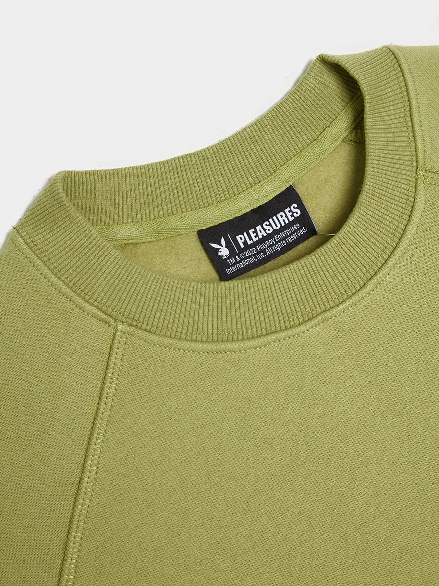 Bunny Logo Crewneck, Green