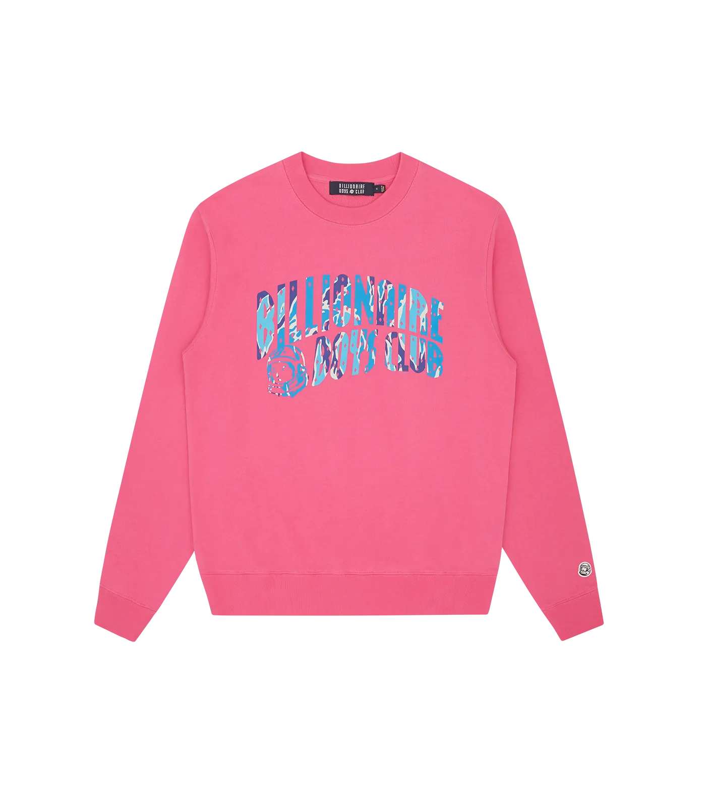 CAMO ARCH LOGO CREWNECK - PINK