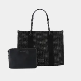 CARVELA Hotsox Large Tote Bag - BLACK