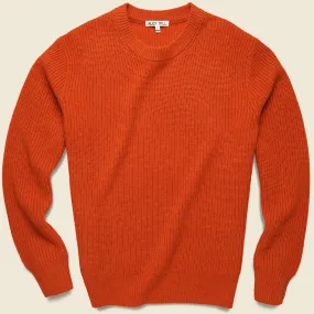 Cashmere Jordan Sweater - Paprika