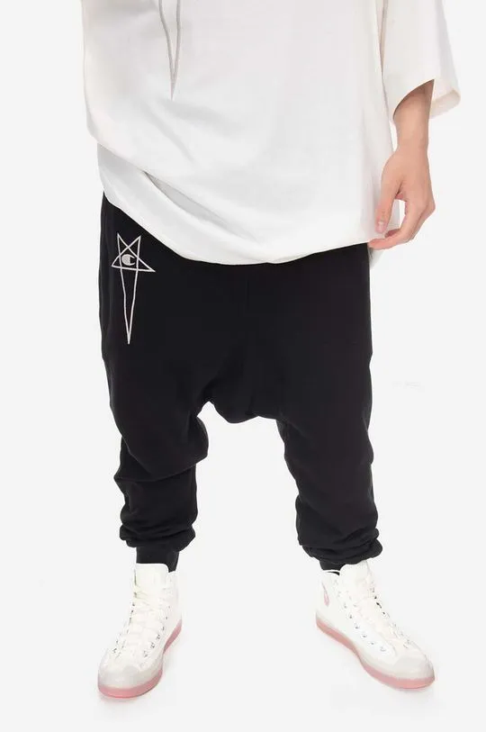 Champion cotton joggers black color