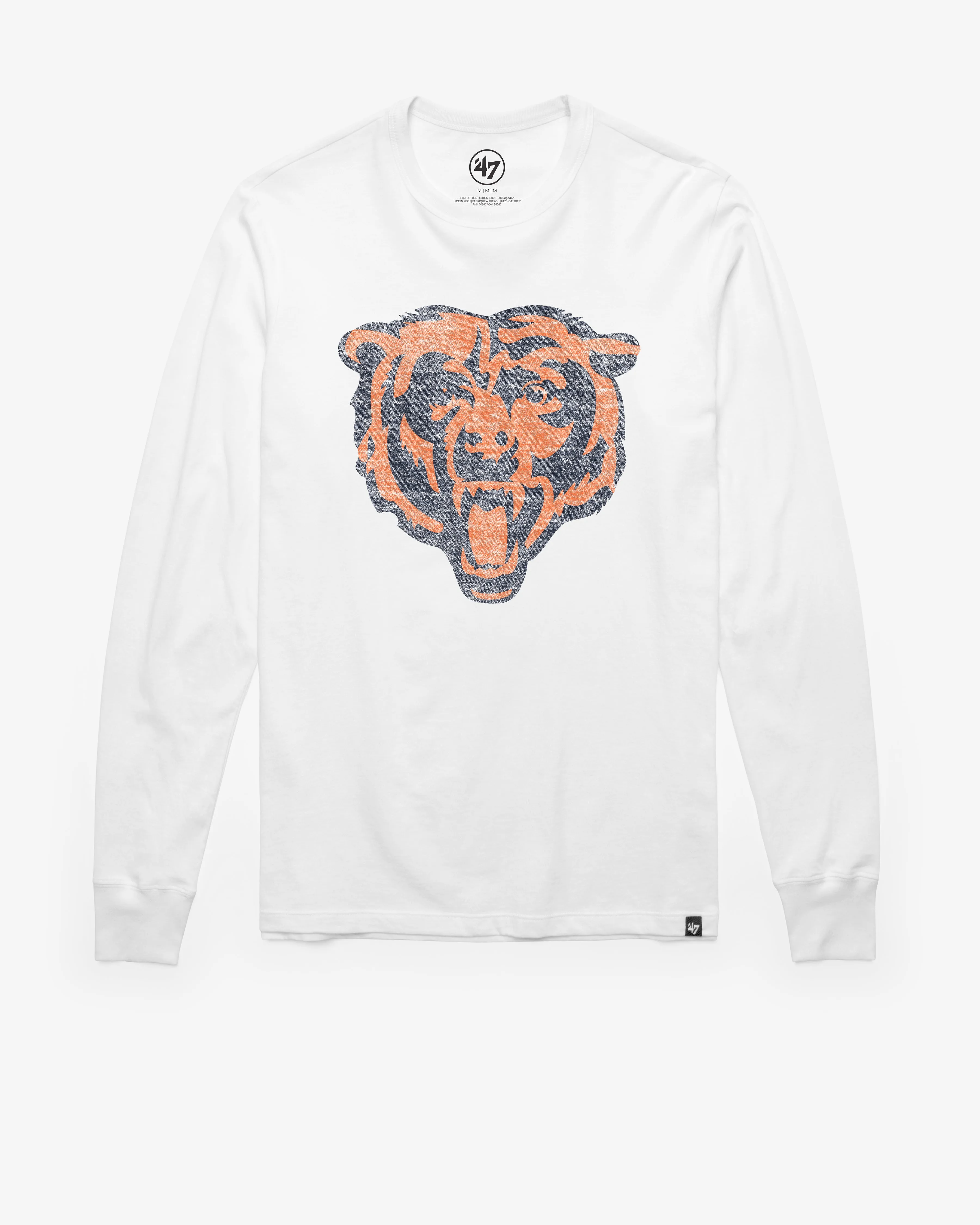 CHICAGO BEARS PREMIER '47 FRANKLIN LONG SLEEVE TEE