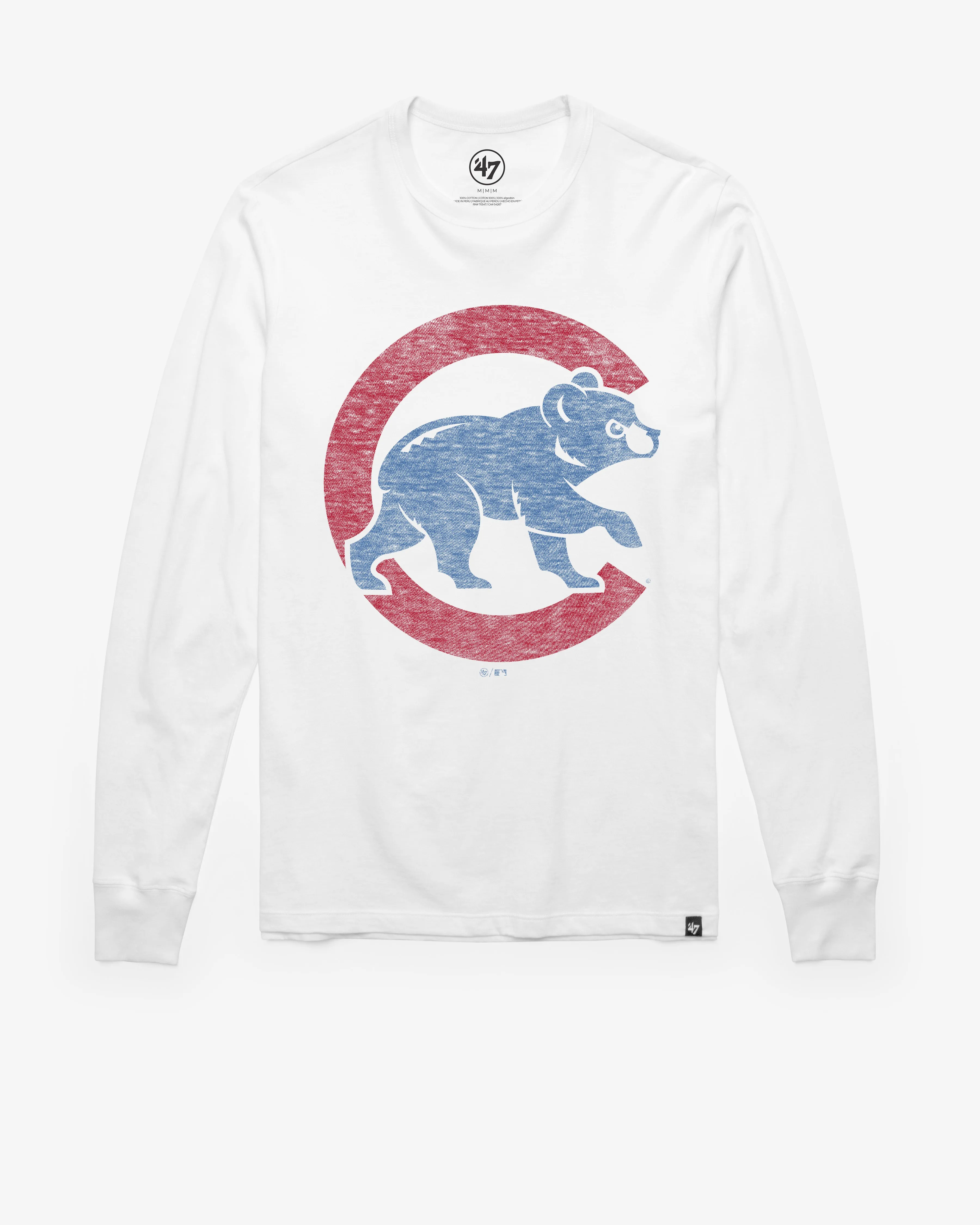 CHICAGO CUBS PREMIER '47 FRANKLIN LONG SLEEVE TEE