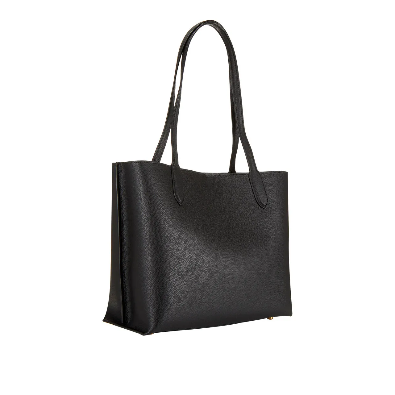 COACH Willow Leather Tote - Black