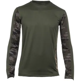 Coolmax Long Sleeve Tee  Night Camo