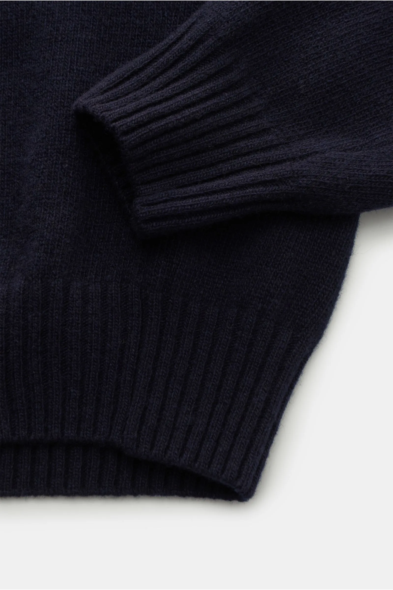 CRUCIANI turtleneck jumper navy