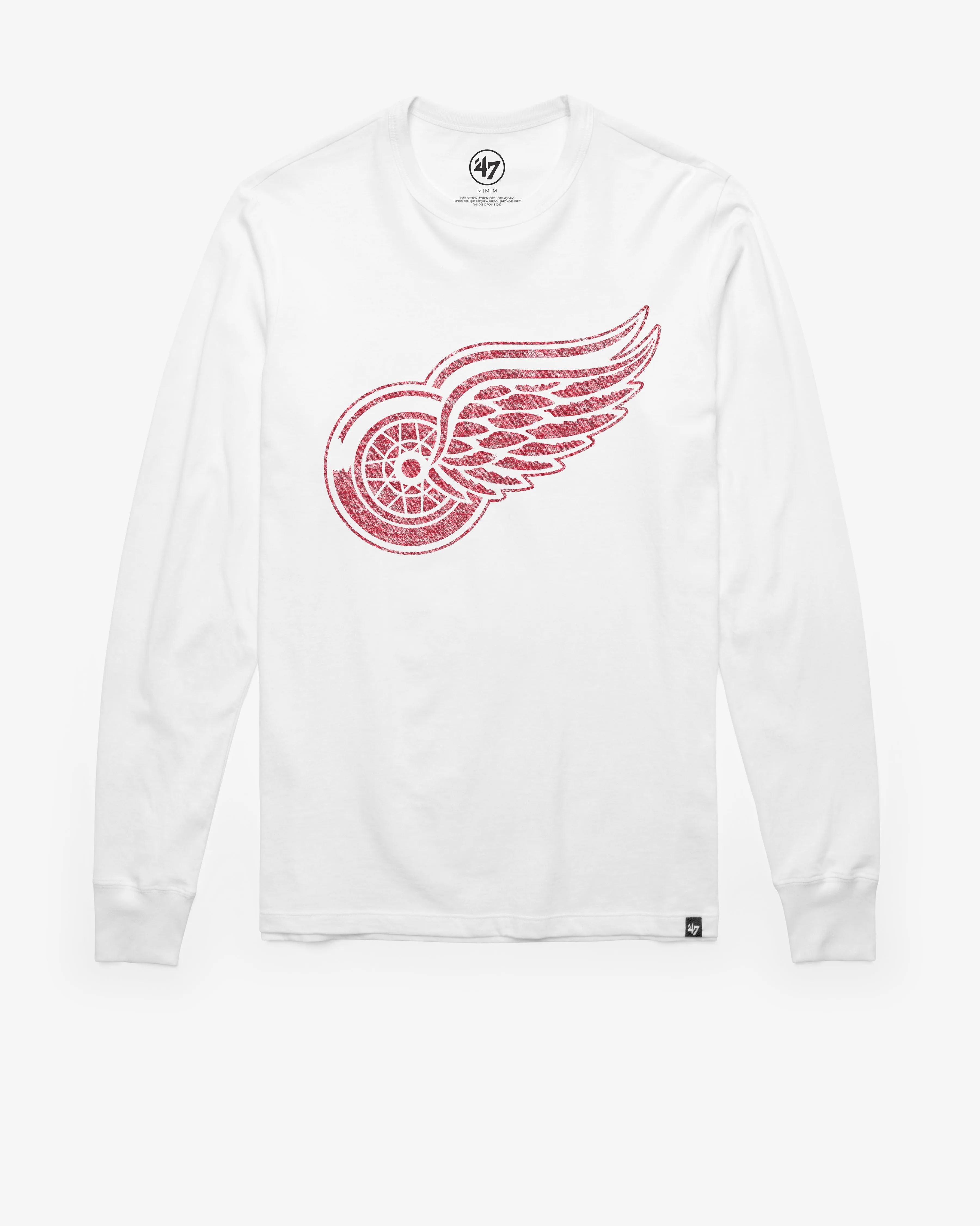 DETROIT RED WINGS PREMIER '47 FRANKLIN LONG SLEEVE TEE