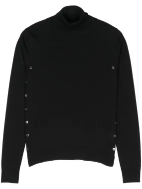 DONDUP turtleneck sweater - Black