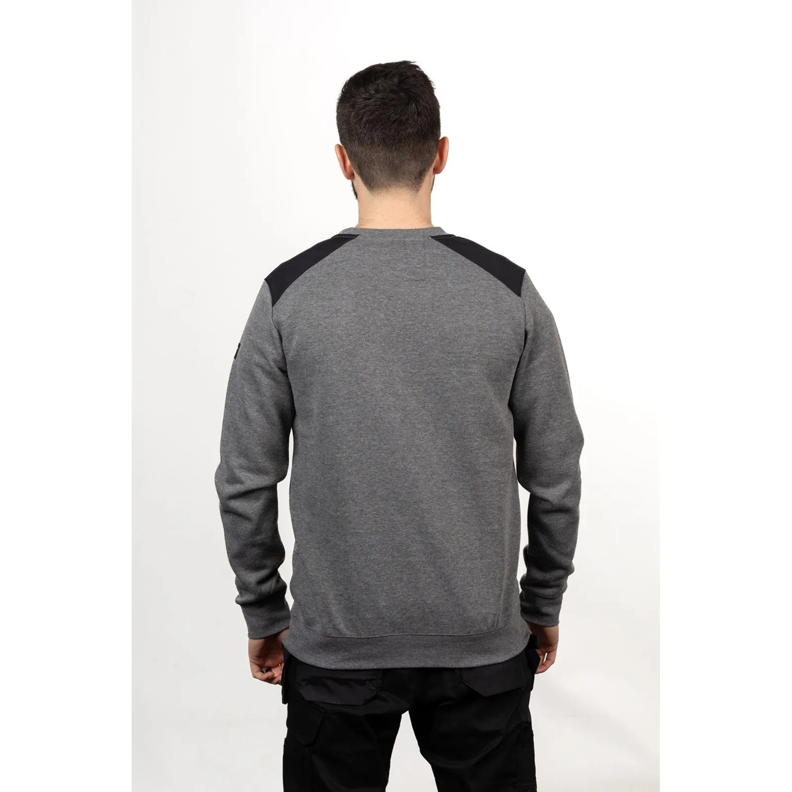 Essentials Crewneck Sweatshirt  Dark Heather Grey