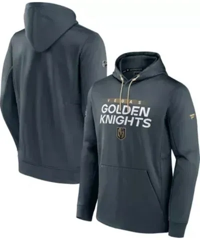 Fanatics Men's NHL Vegas Golden Knights Authentic Pro Rink Pullover Hoodie