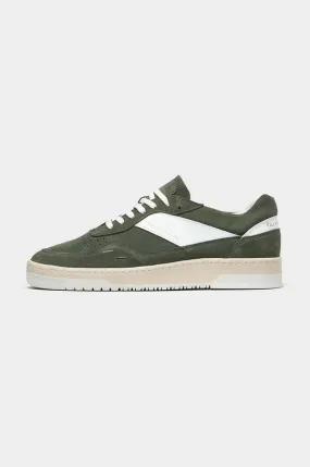 Filling Pieces suede sneakers green color