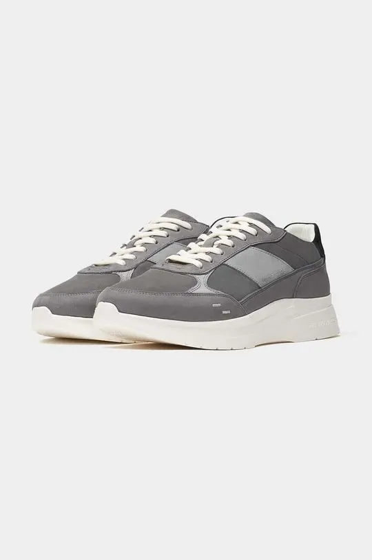 Filling Pieces suede sneakers Jet Runner gray color 58122791874