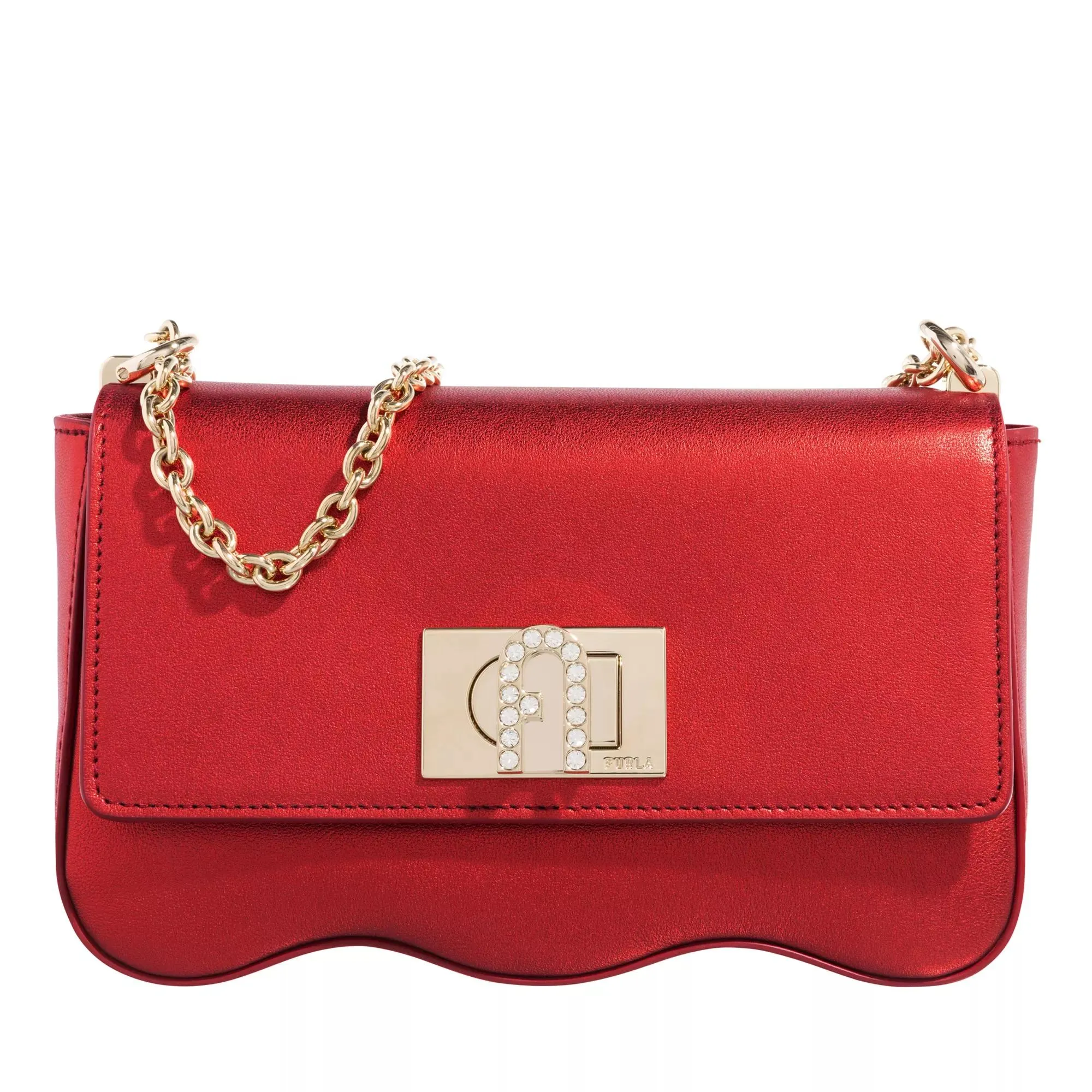 Furla  Furla 1927 Mini Crossbody Wave Rosso Veneziano