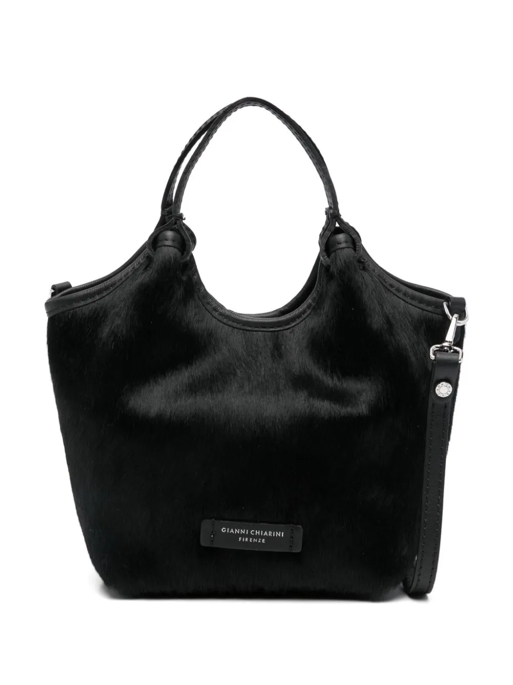 GIANNI CHIARINI mini Dua tote bag - Black