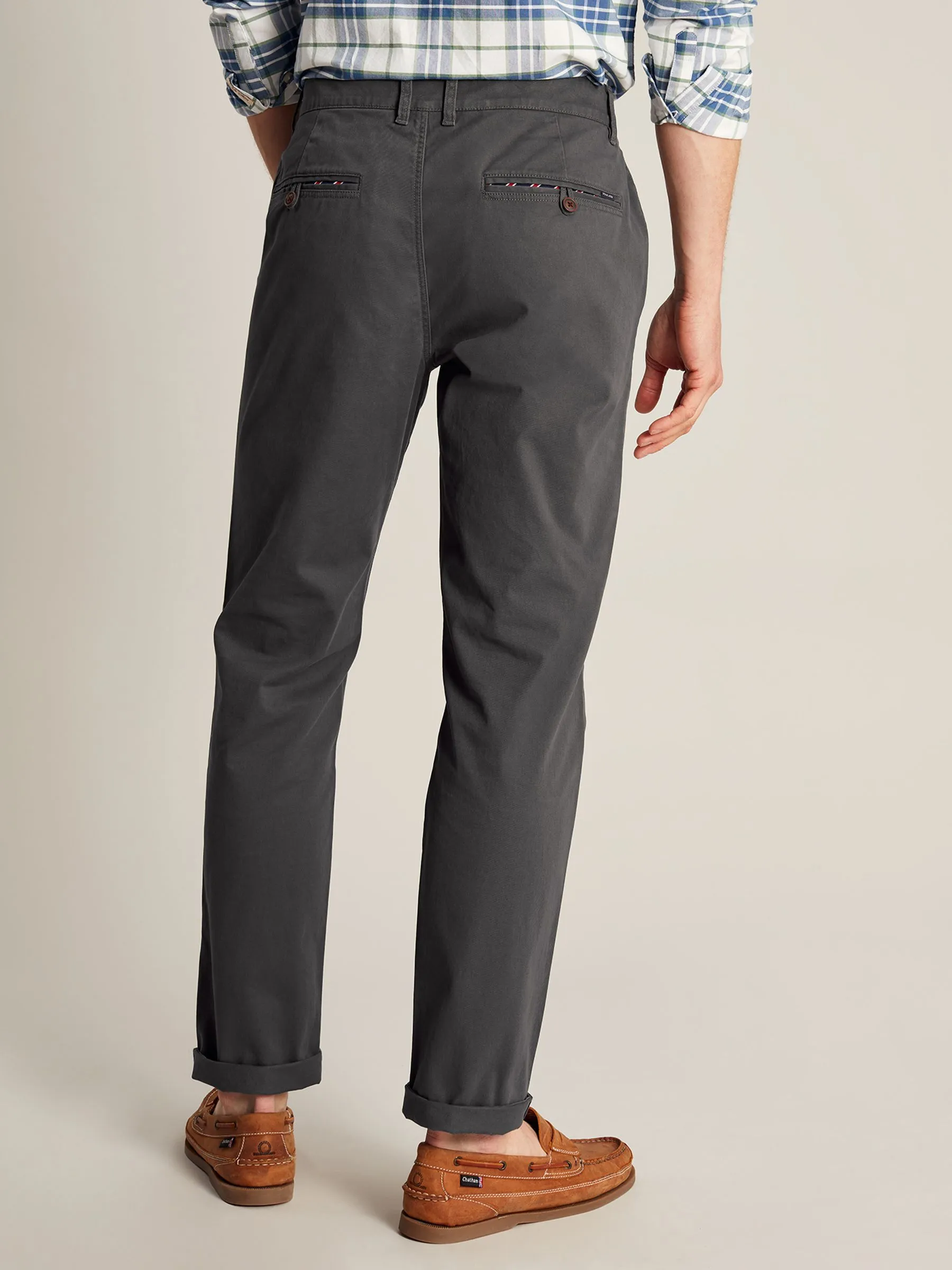 Grey Chinos Trousers