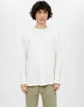 Hanes Loose Long Sleeve Tee - Old White