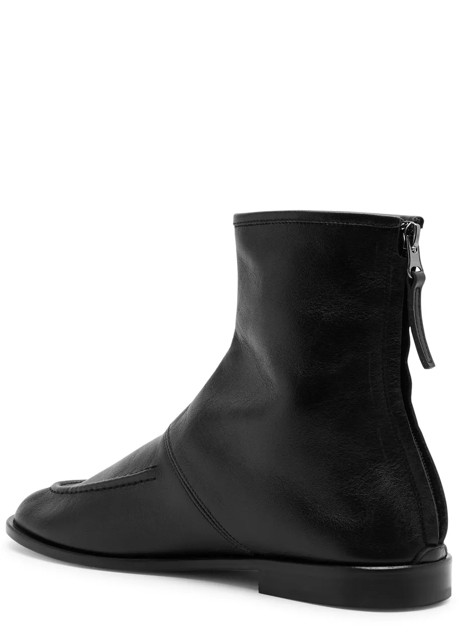 HEREU Juliol leather ankle boots  -                         -                     -                