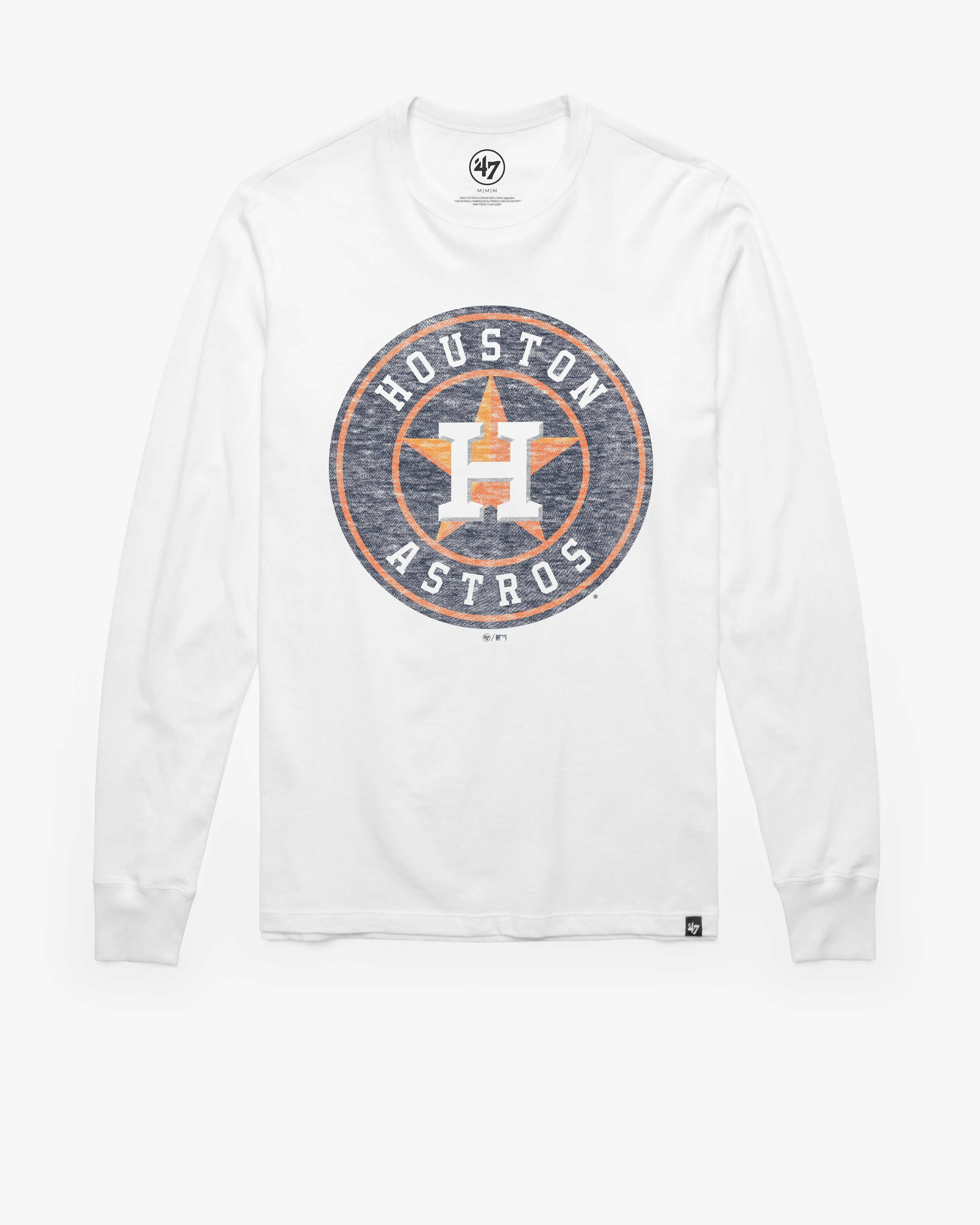 HOUSTON ASTROS PREMIER '47 FRANKLIN LONG SLEEVE TEE