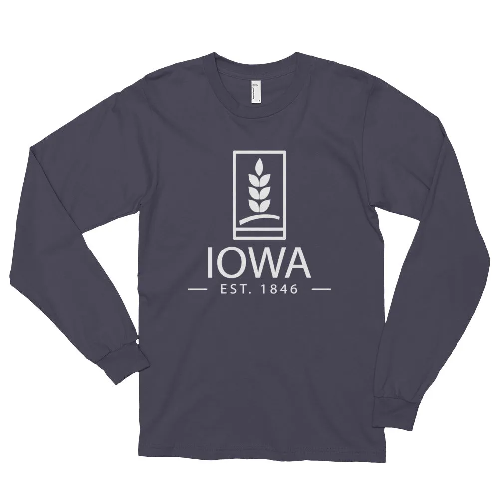 Iowa - Long sleeve t-shirt (unisex) - Established