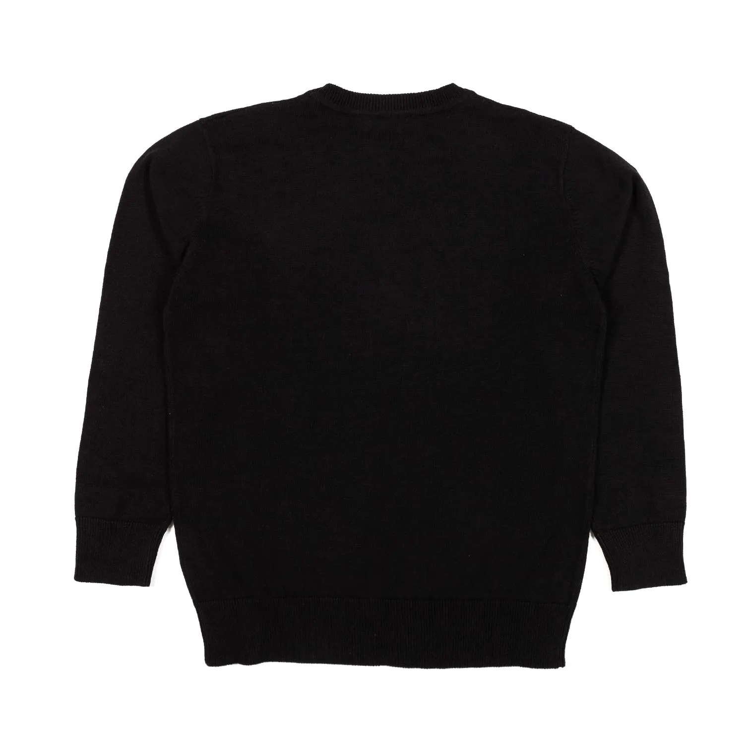 John Richmond Black Pullover With Jr Logo Patch