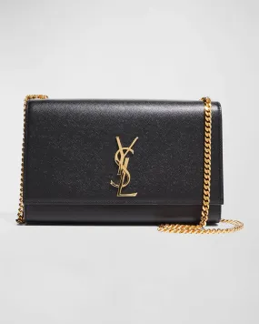 Kate Medium YSL Crossbody Bag in Grained Leather