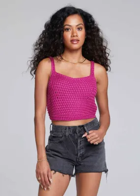 Kenan Sweater Tank - Fuschia