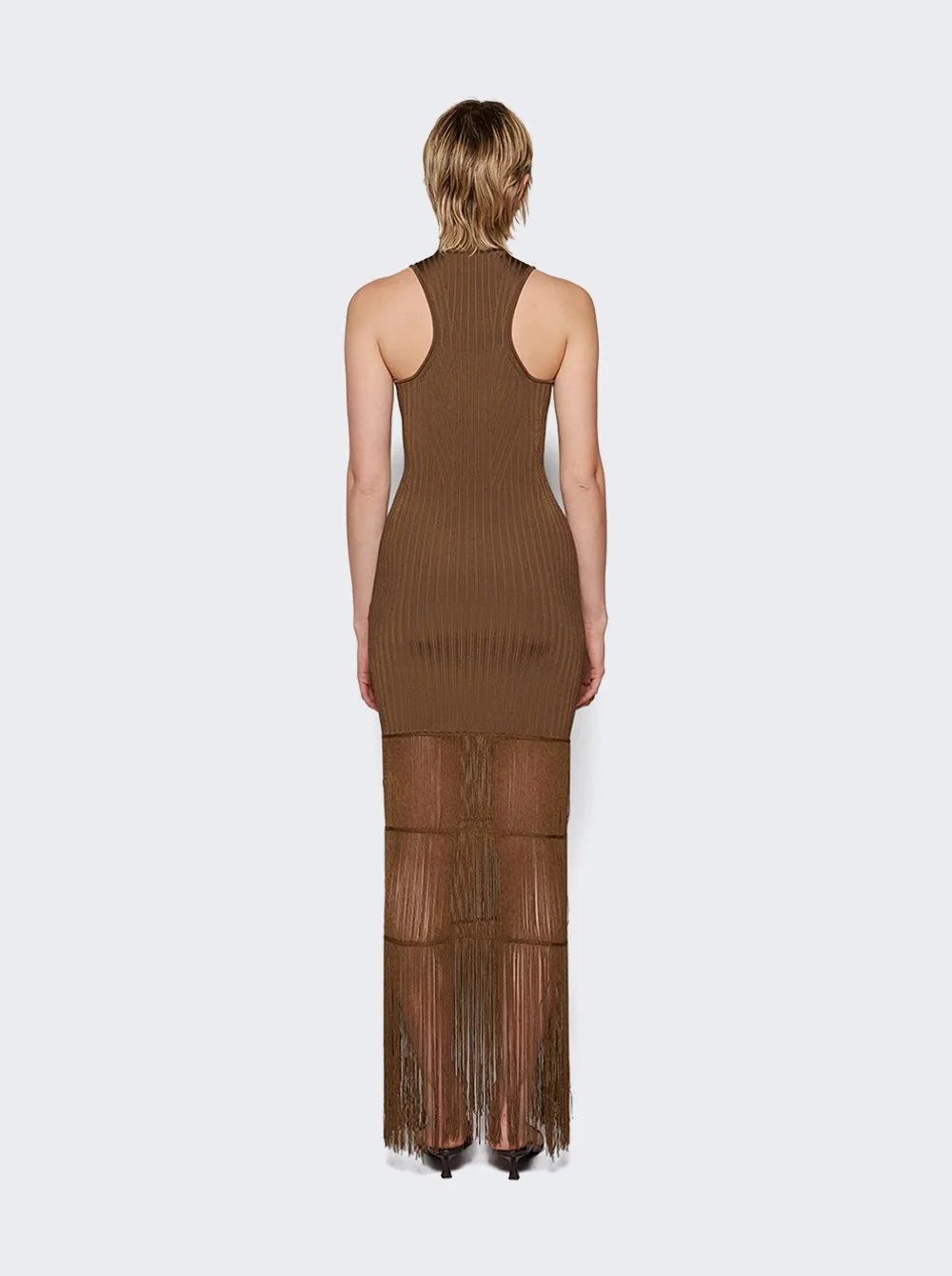 Khaite   Zare Dress Toffee 