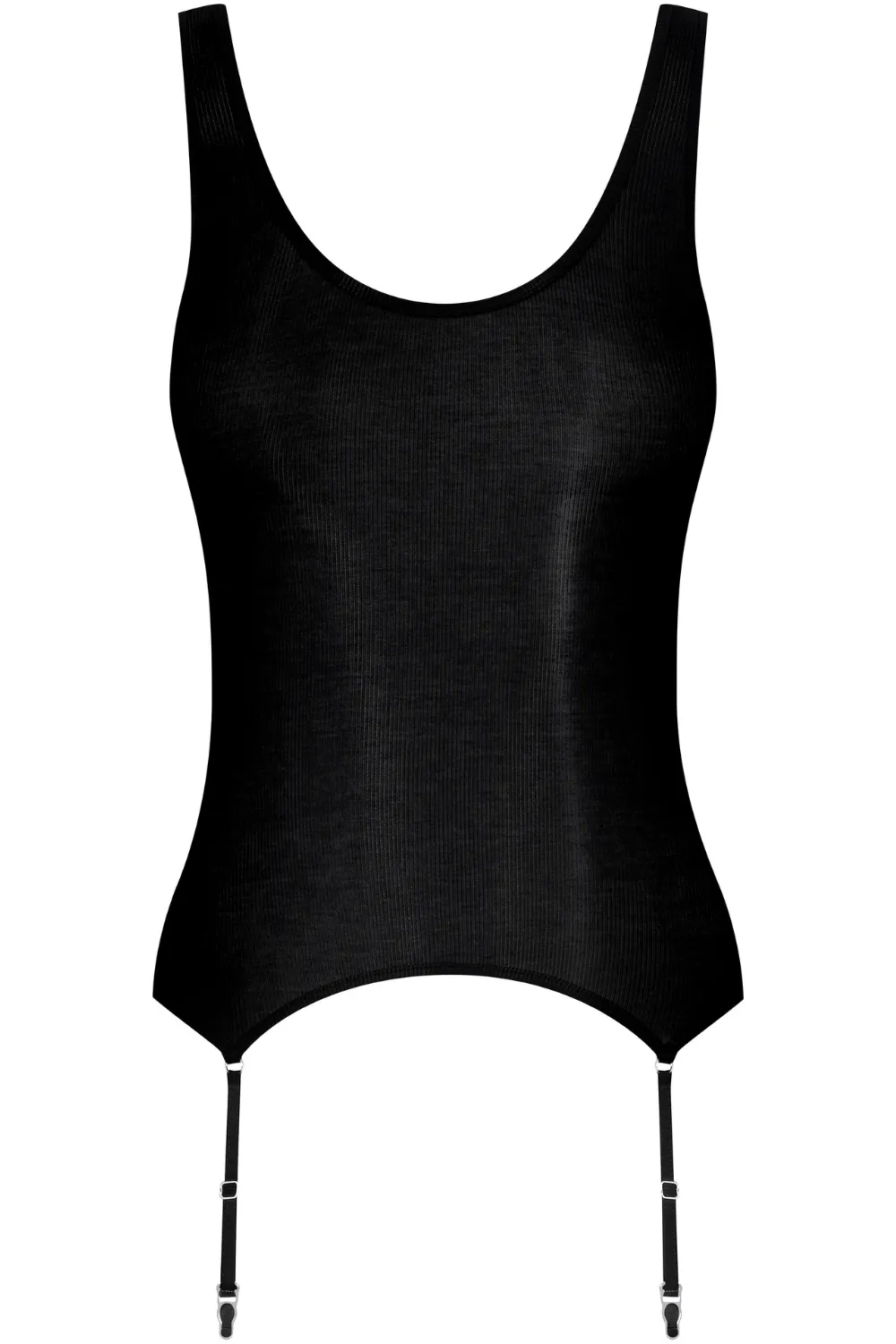 La Femme Amazone Tank Top with Suspenders