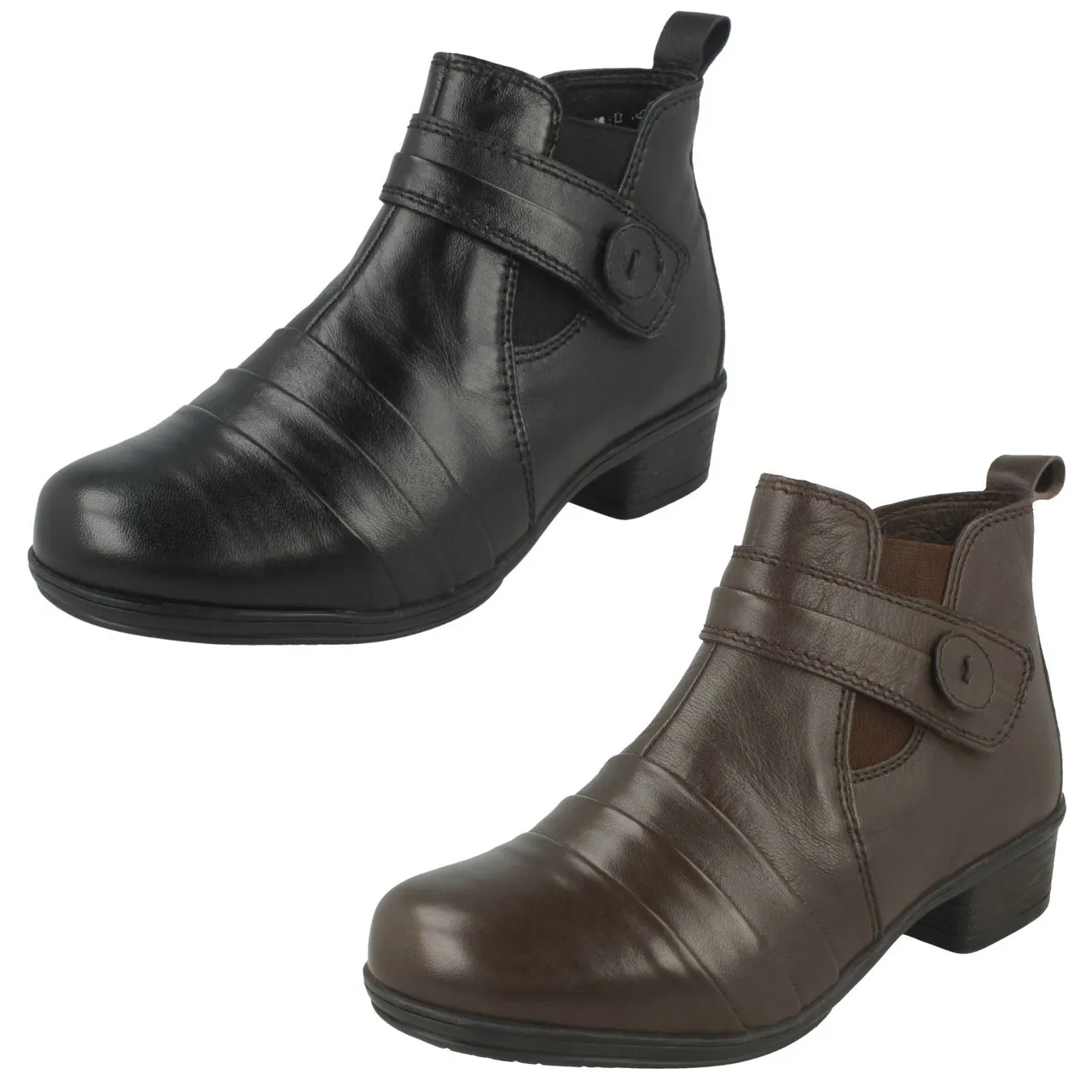 Ladies Casual Ankle Boots Fleur