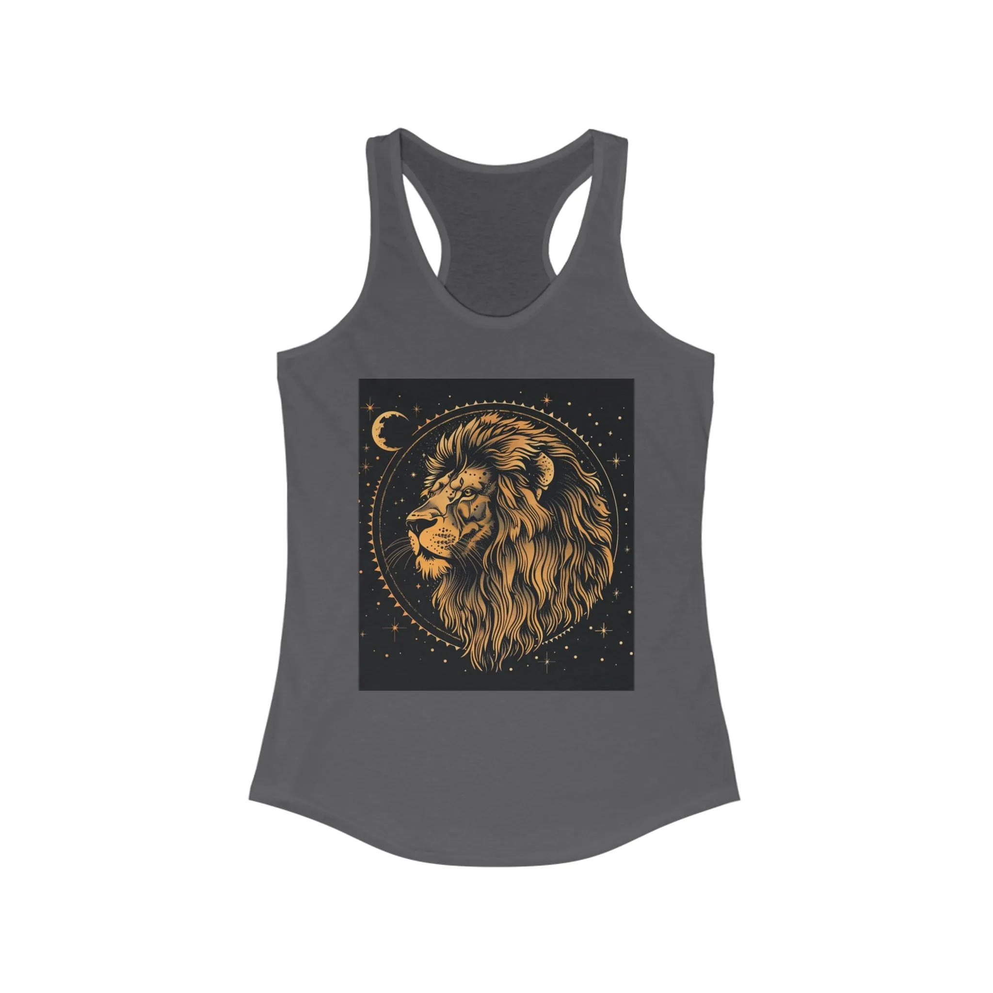 Leo zodiac Women's Ideal Racerback Tank